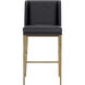 Joplin 41.5 inch Cantina Black / Vera White Pepper Barstool